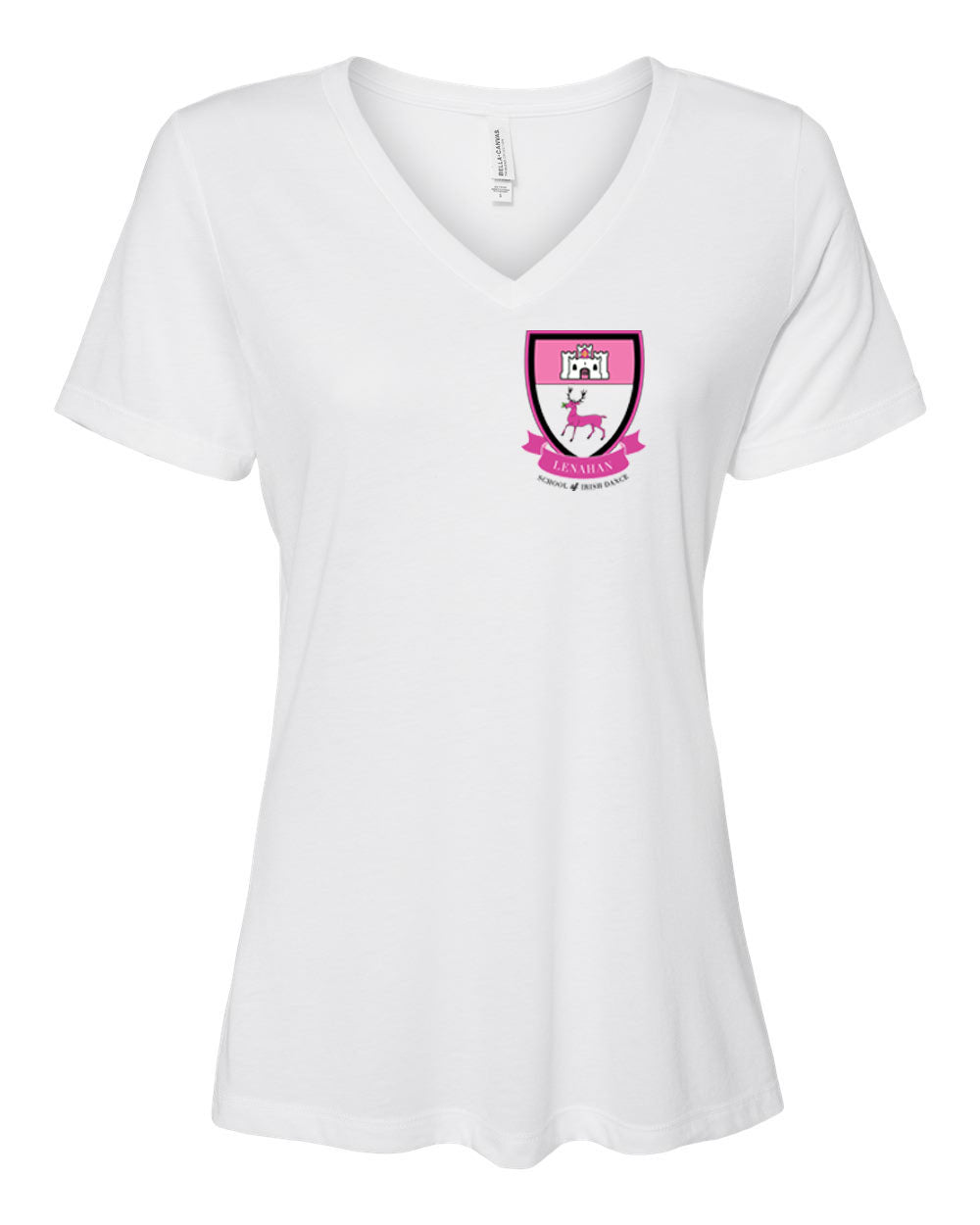 Lenahan Dance Design 6 V-neck T-Shirt