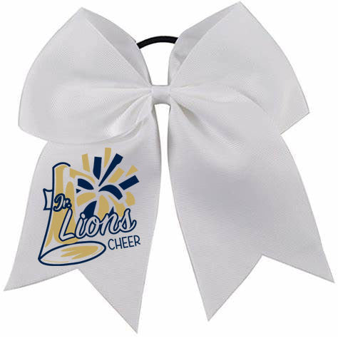 Lions Cheer Bow Design 2