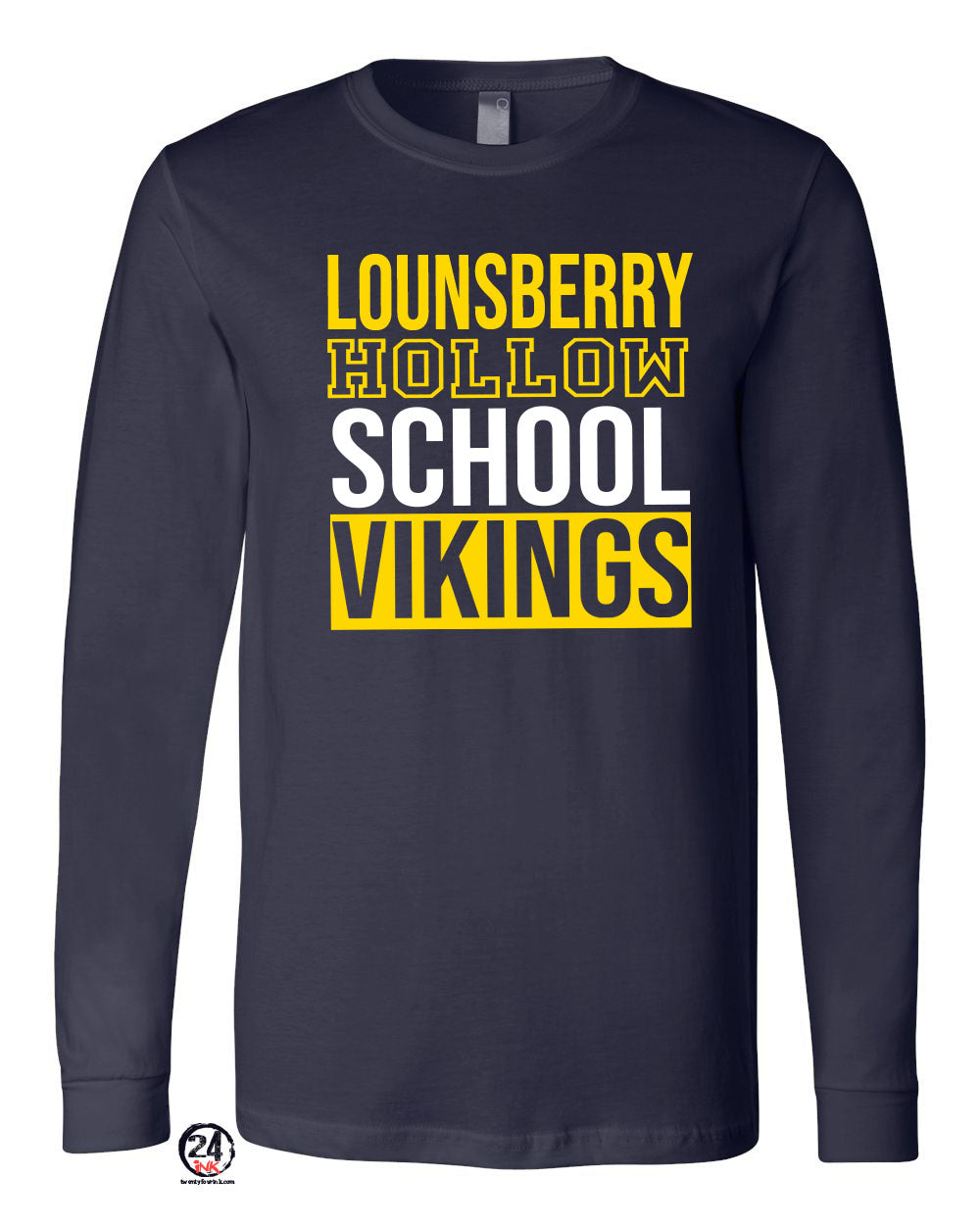 Lounsberry Hollow Design 1 Long Sleeve Shirt