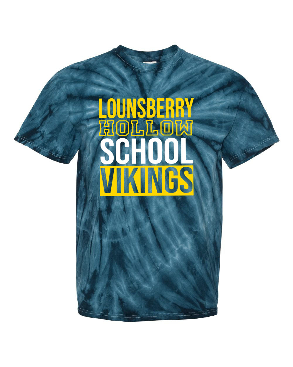 Lounsberry Hollow Tie Dye t-shirt Design 1