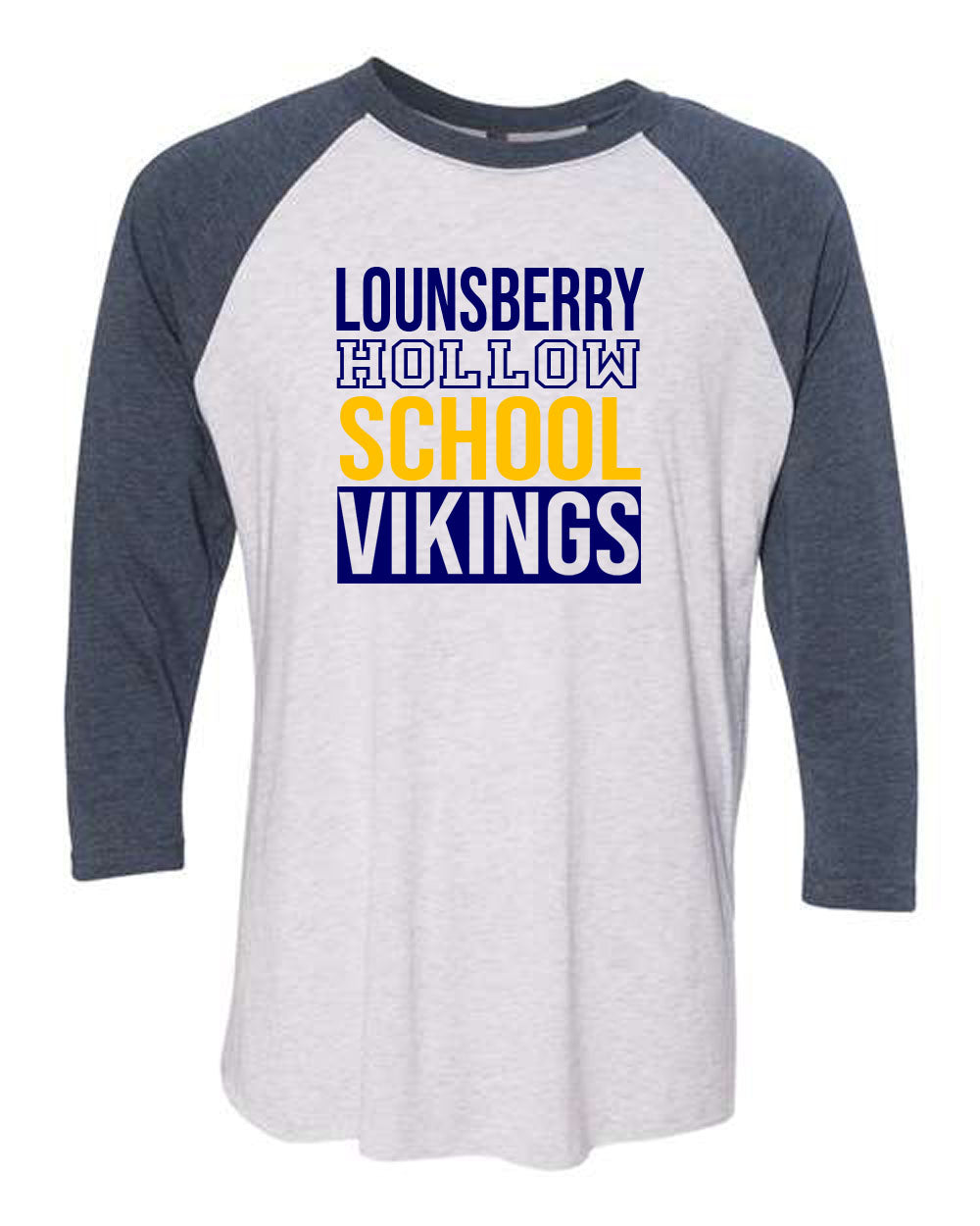 Lounsberry Hollow Design 1 Raglan Shirt