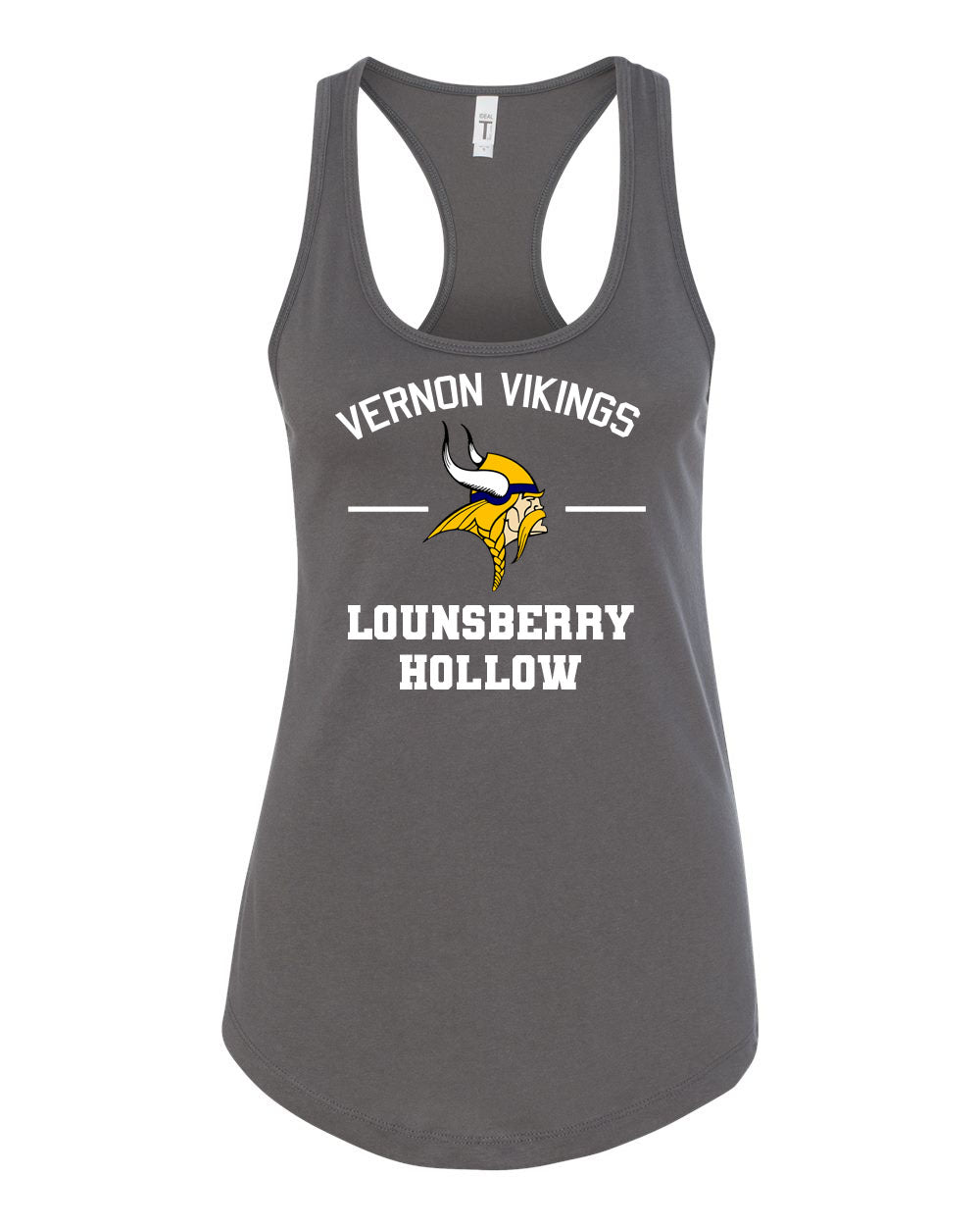 Lounsberry Hollow Racerback Tank Top Design 2