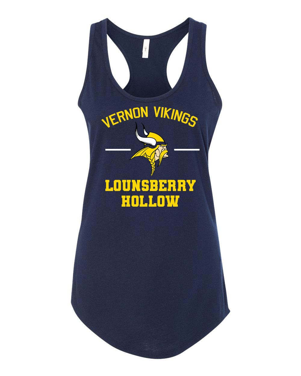 Lounsberry Hollow Racerback Tank Top Design 2