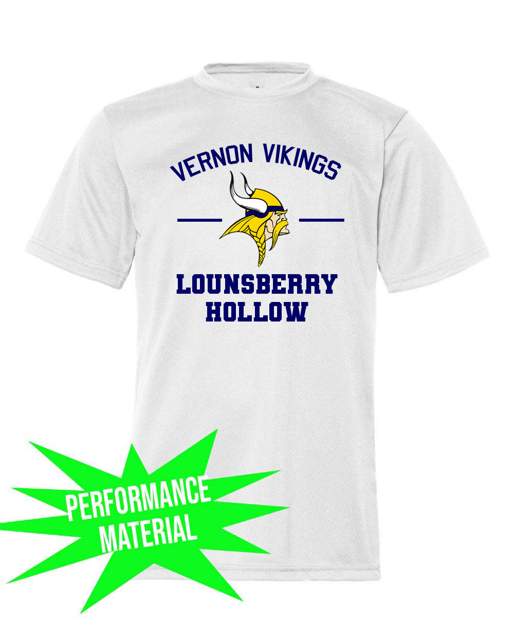 Lounsberry Hollow Performance Material T-Shirt Design 2