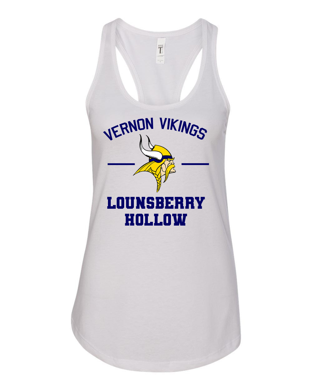 Lounsberry Hollow Racerback Tank Top Design 2