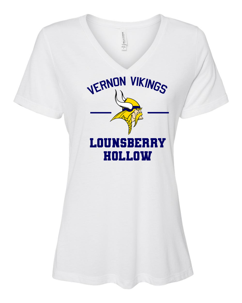 Lounsberry Hollow V-neck T-shirt Design 2