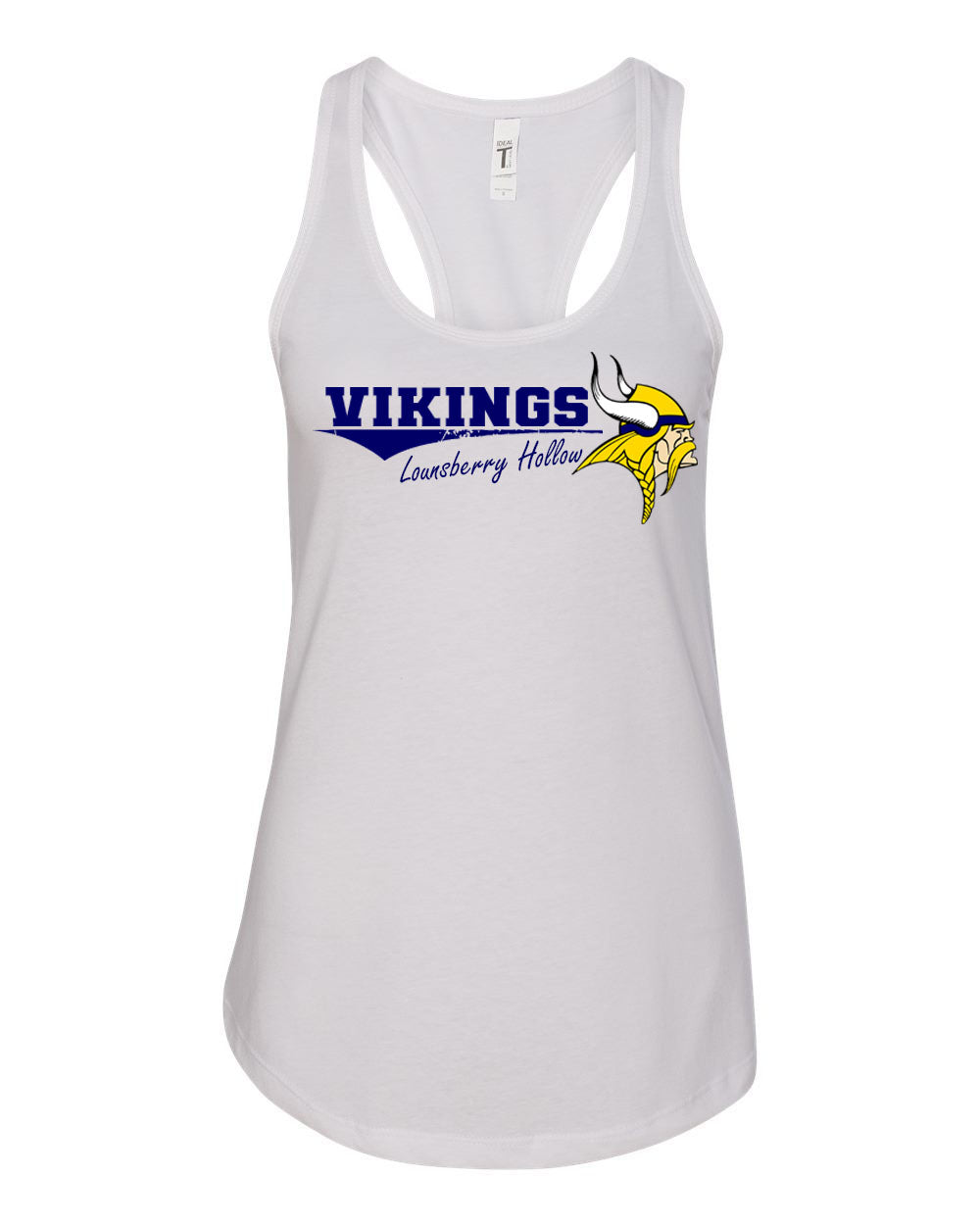 Lounsberry Hollow Racerback Tank Top Design 3