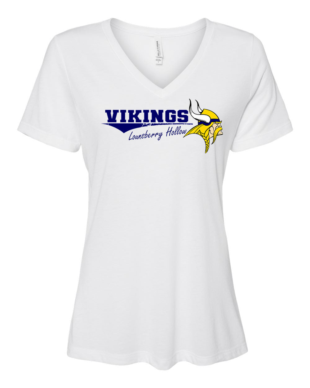 Lounsberry Hollow V-neck T-shirt Design 3