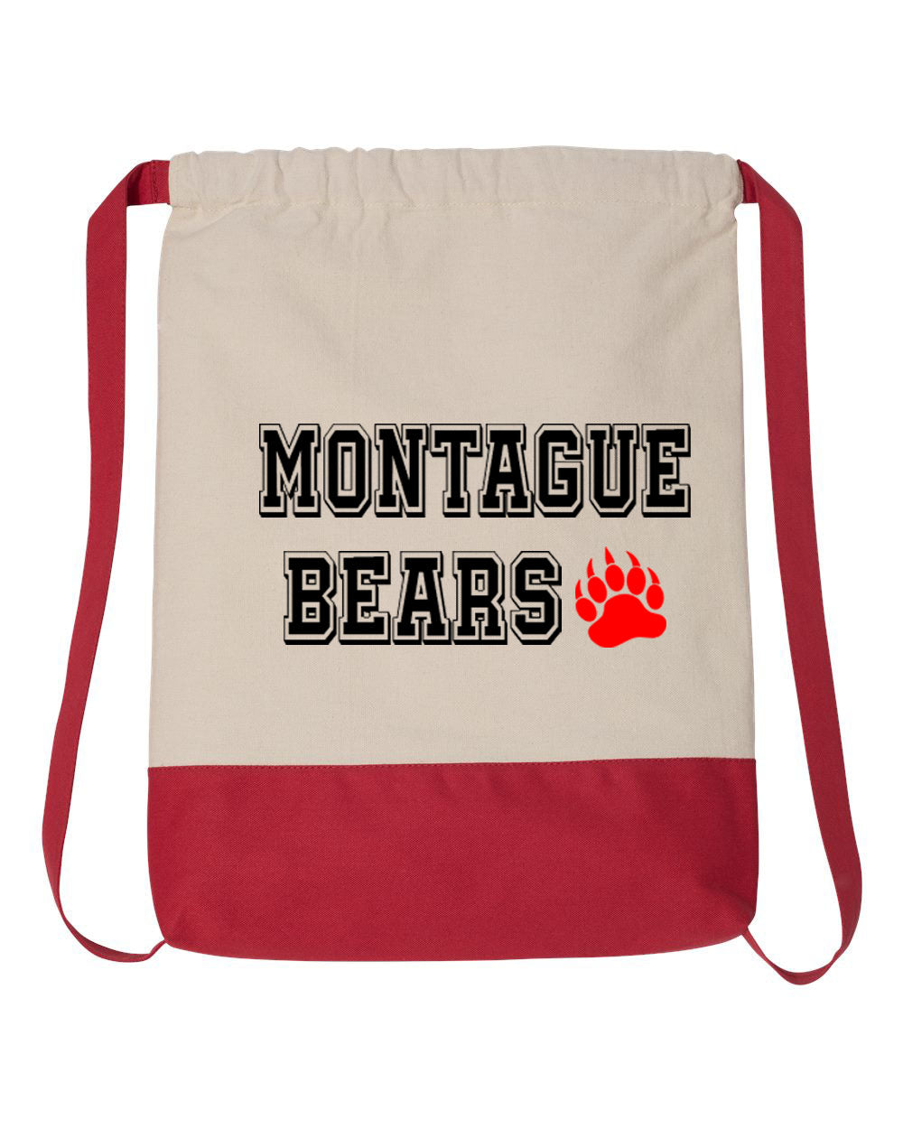 Montague design 6 Drawstring Bag
