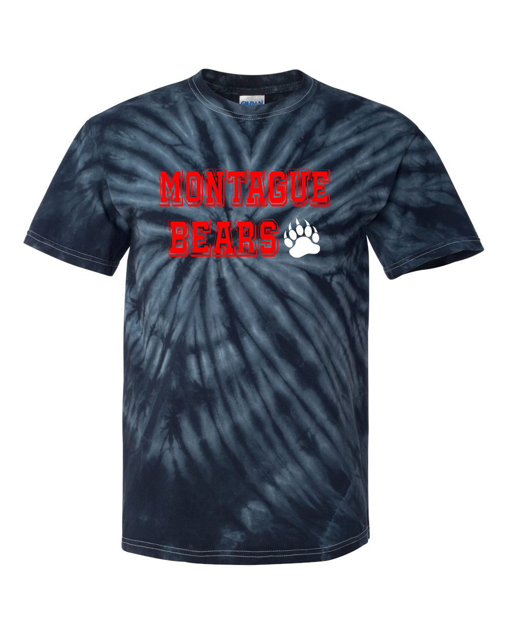 Montague Tie Dye t-shirt Design 6