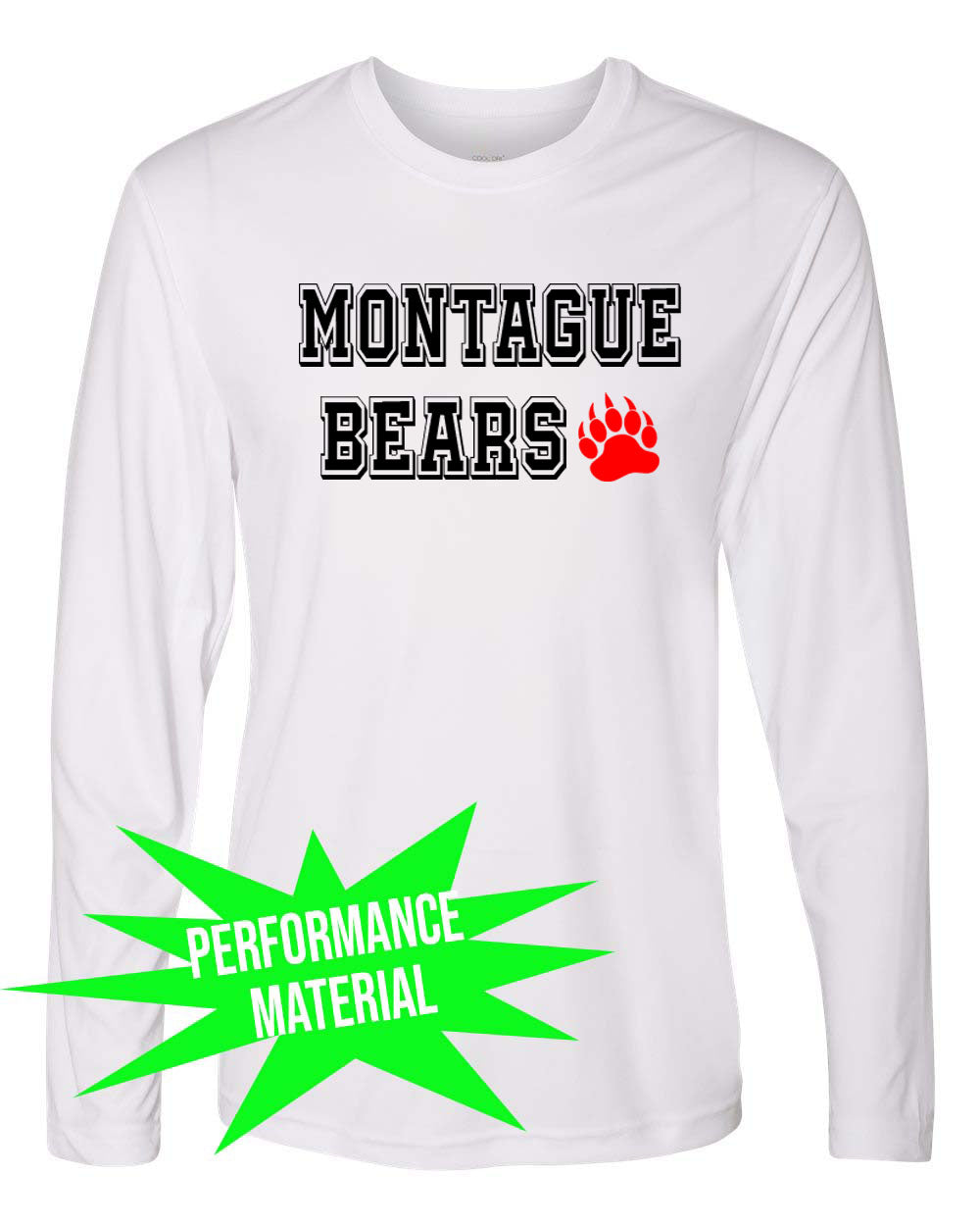 Montague Performance Material Design 6 Long Sleeve Shirt