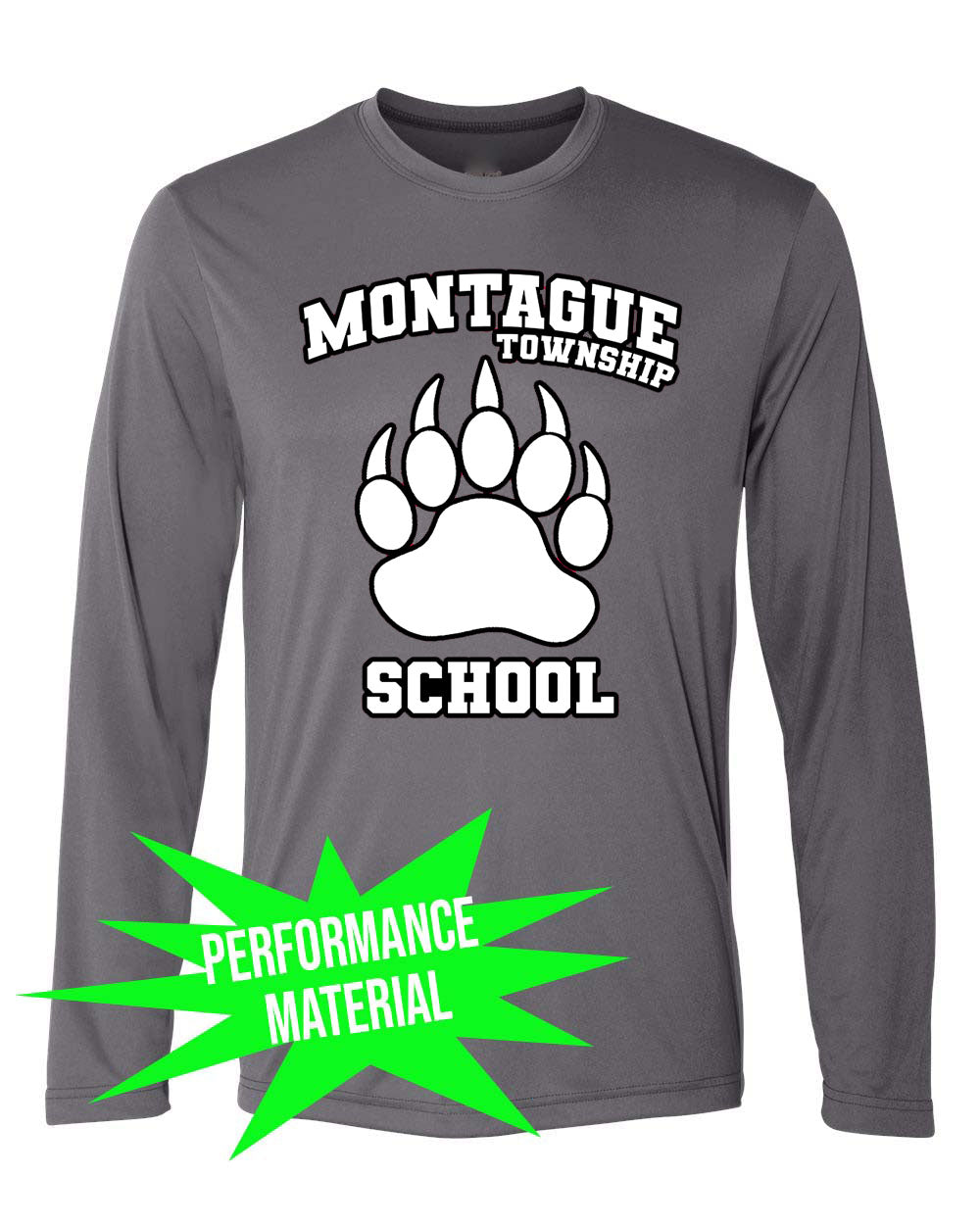 Montague Performance Material Design 2 Long Sleeve Shirt