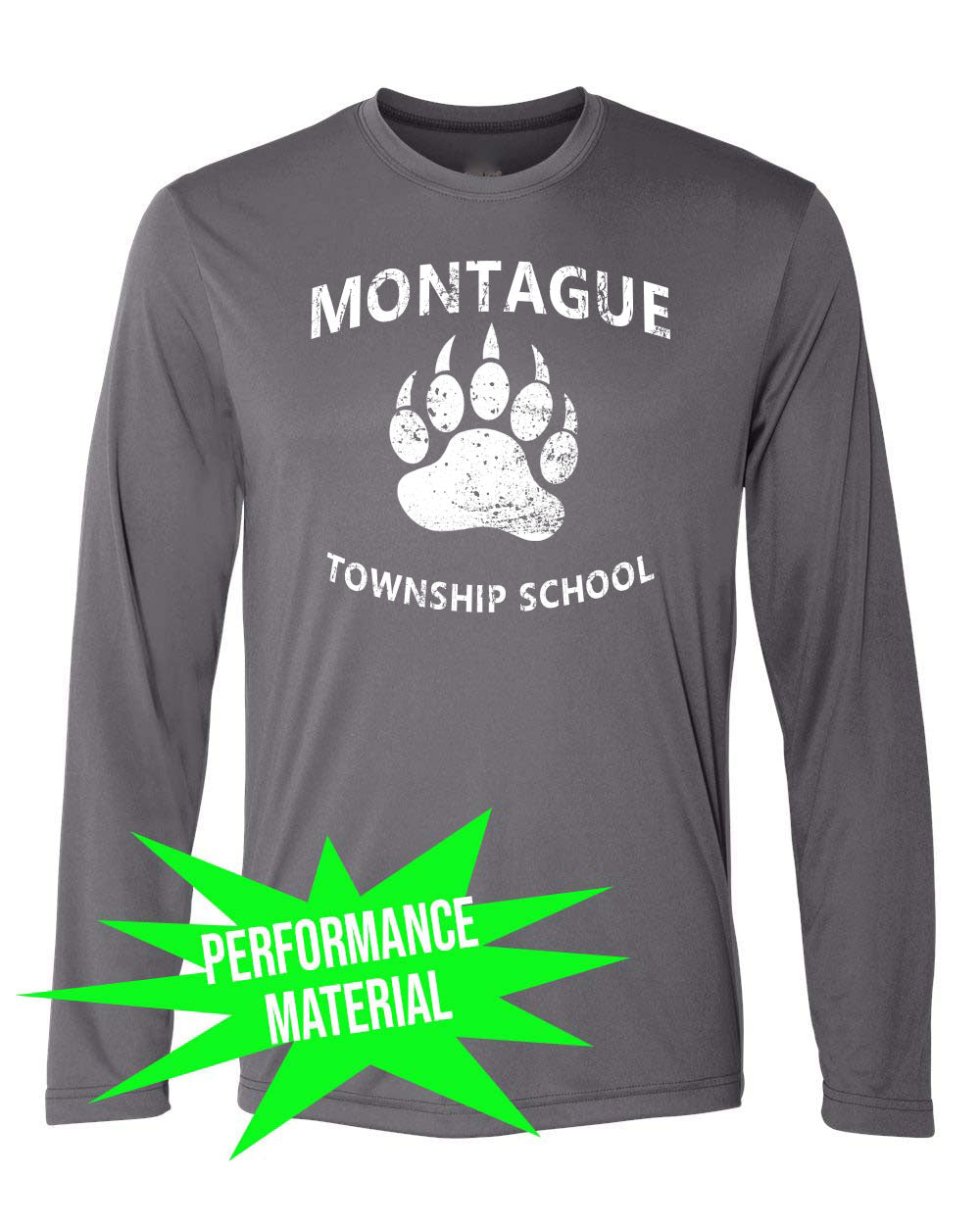 Montague Performance Material Design 3 Long Sleeve Shirt