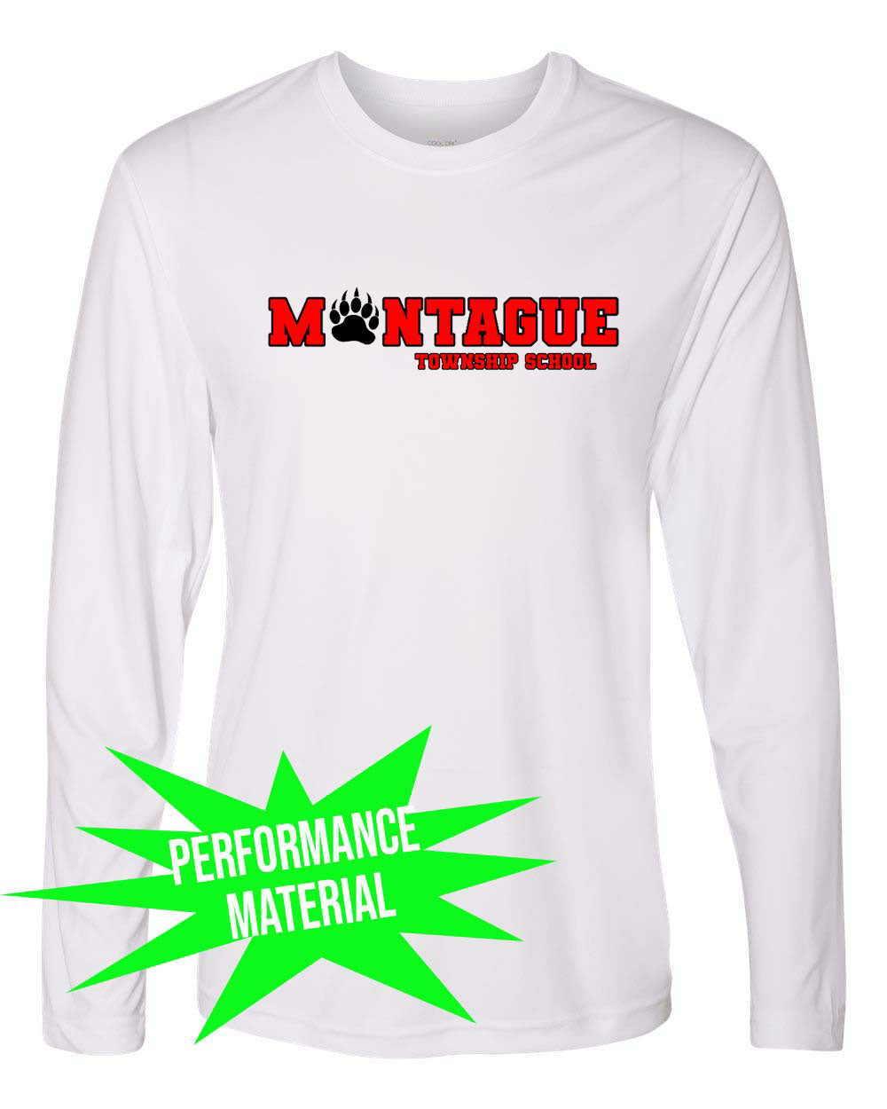 Montague Performance Material Design 4 Long Sleeve Shirt
