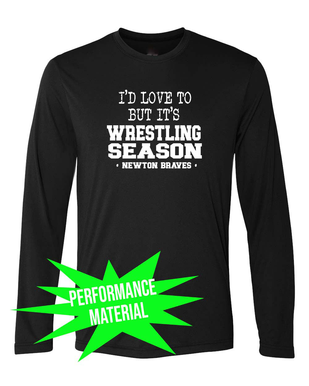 Newton Wrestling Performance Material Design 10 Long Sleeve Shirt