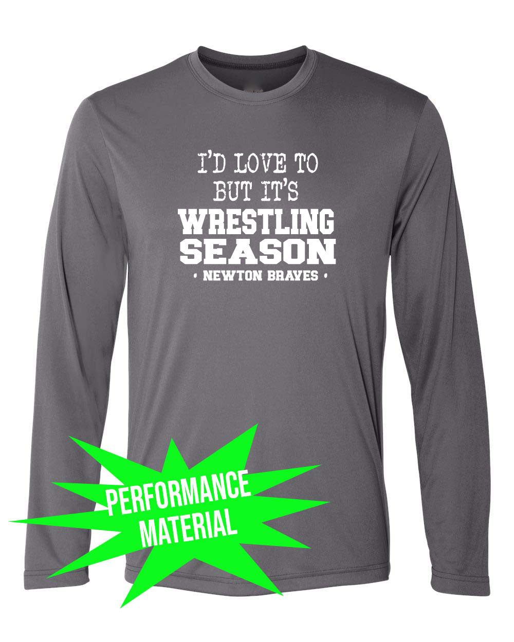 Newton Wrestling Performance Material Design 10 Long Sleeve Shirt
