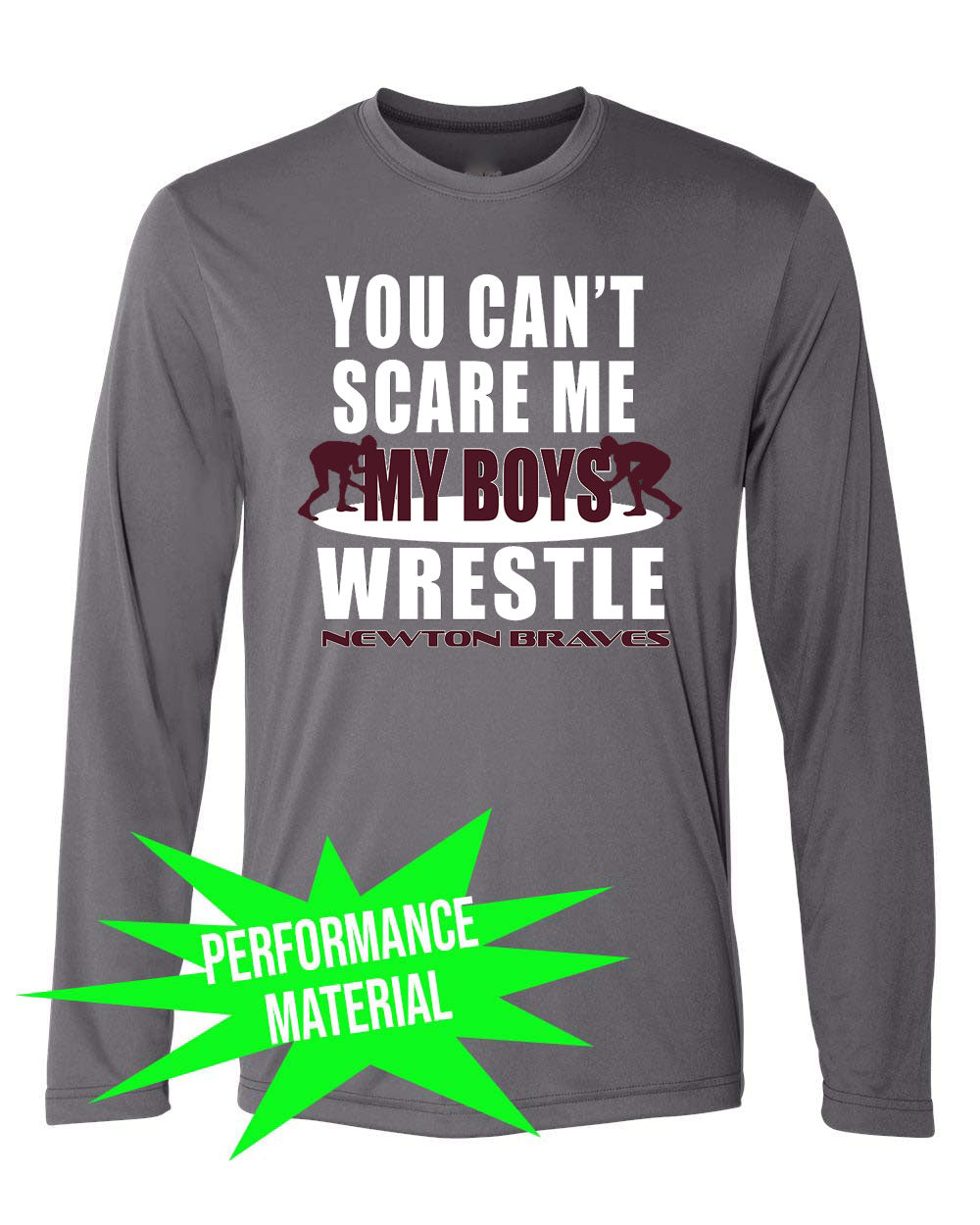 Newton Wrestling Performance Material Design 11 Long Sleeve Shirt