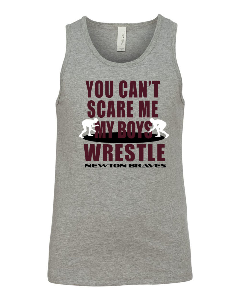 Newton Wrestling design 11 Muscle Tank Top