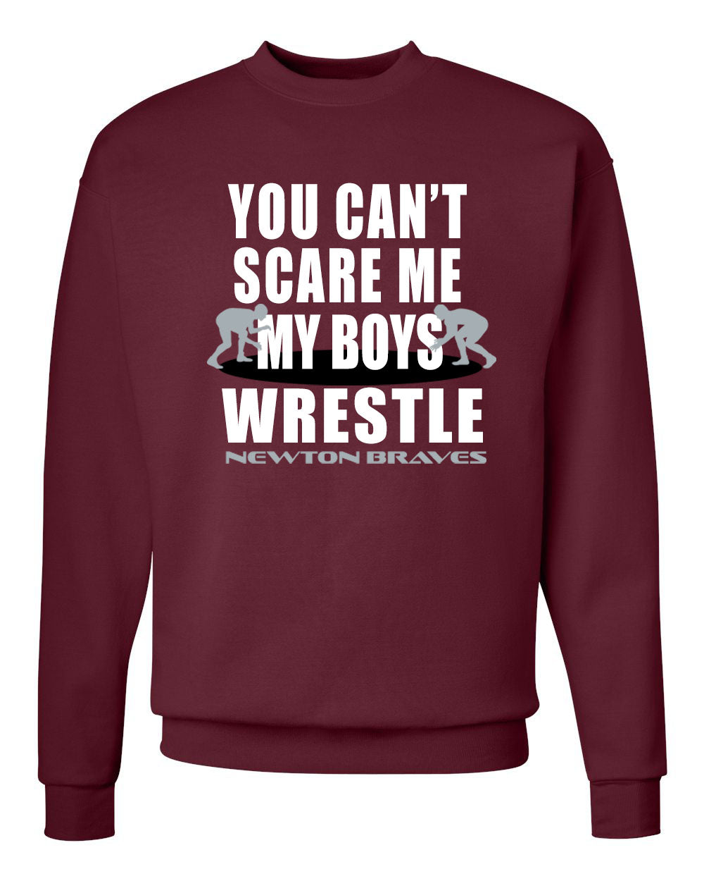 Newton Wrestling Design 11 non hooded sweatshirt