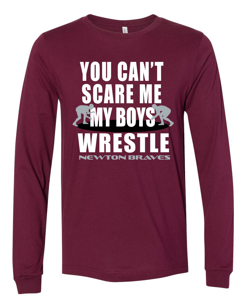 Newton Wrestling Design 11 Long Sleeve Shirt