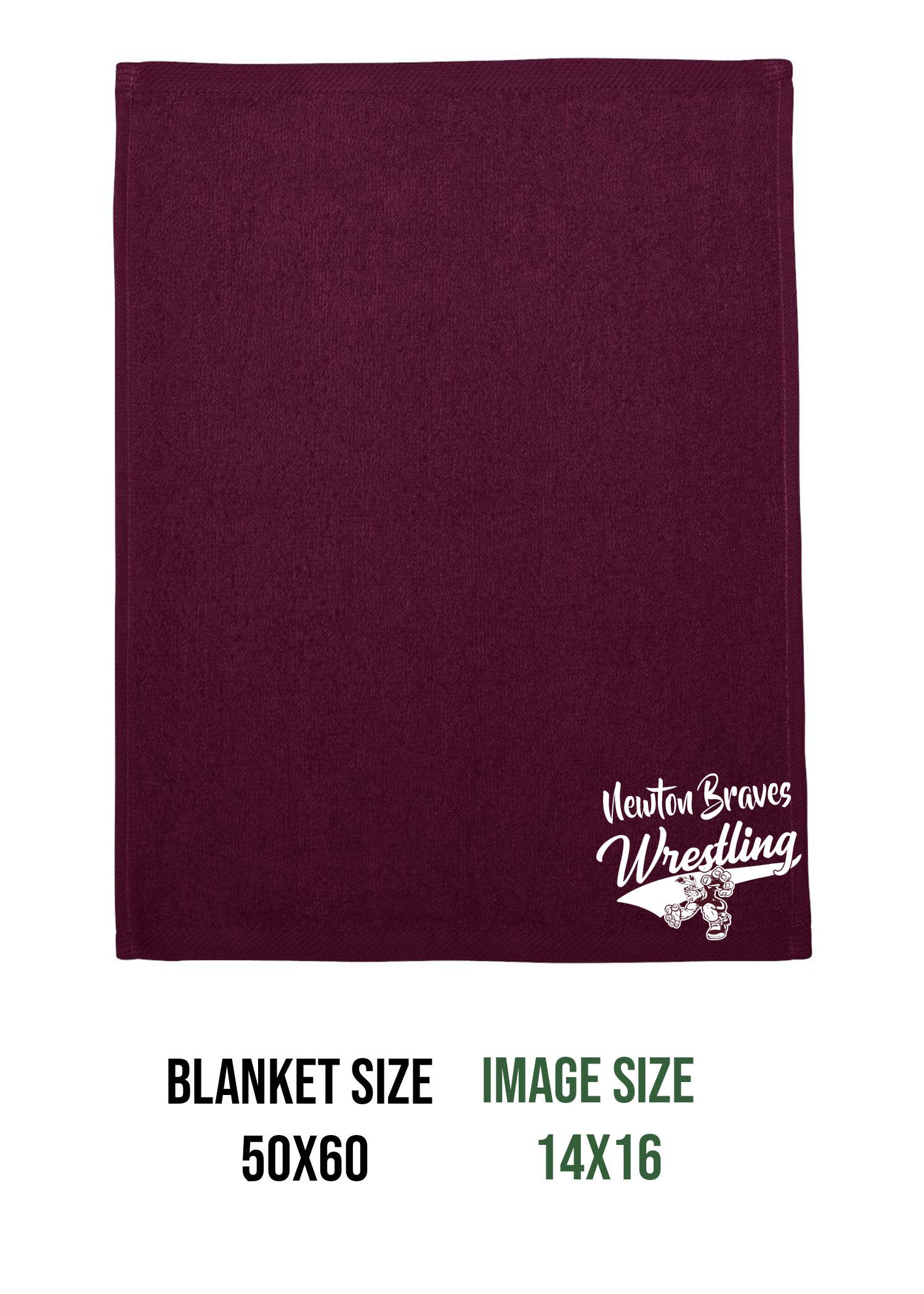 Newton Wrestling Design 7 Blanket