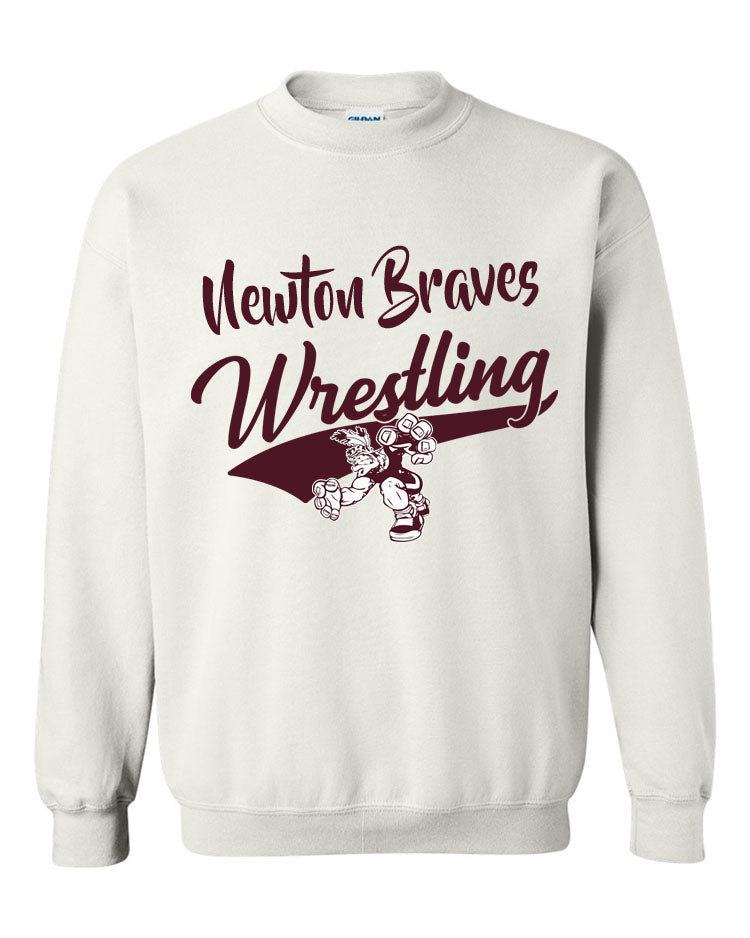 Newton Wrestling Design 7 non hooded sweatshirt