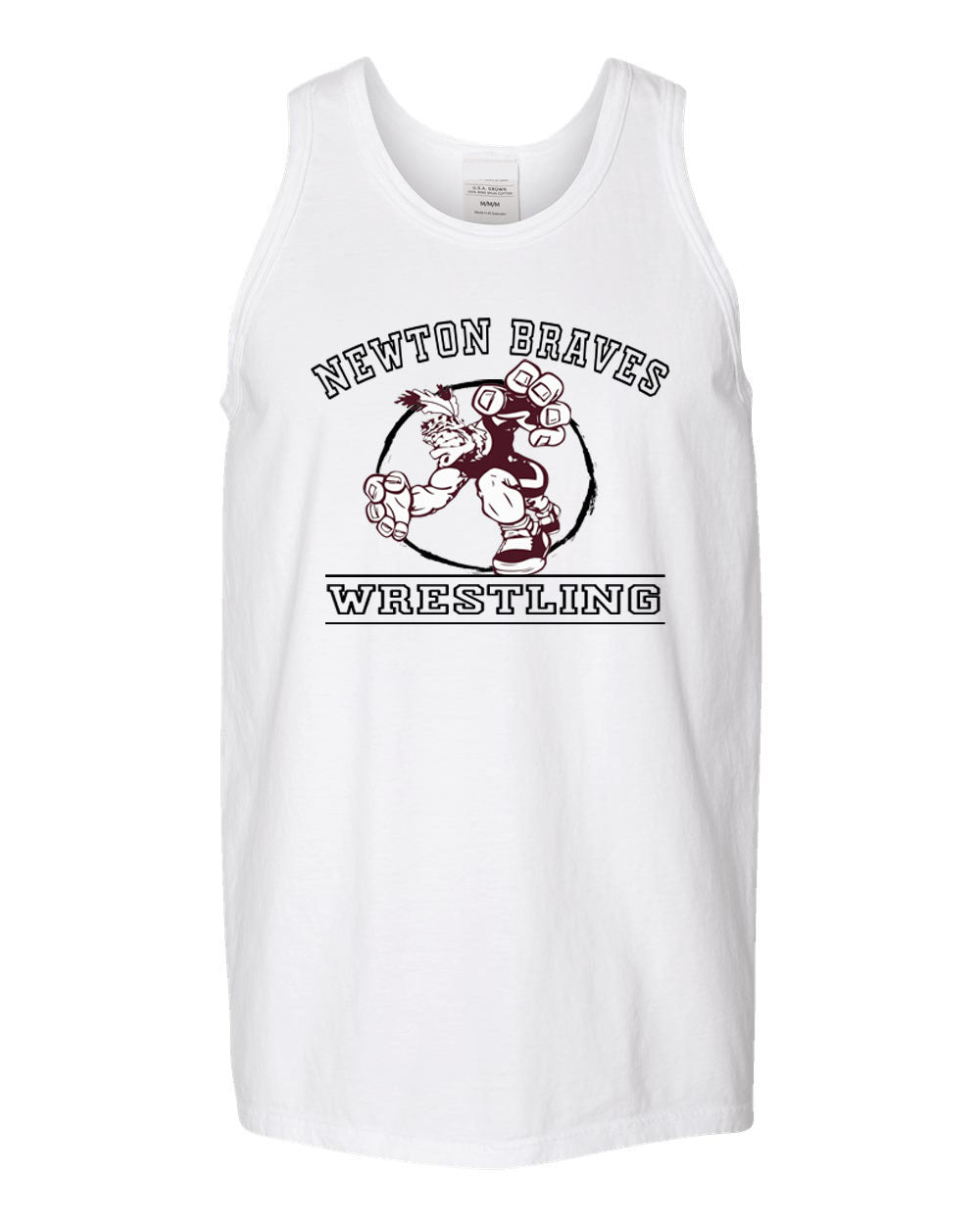 Newton Wrestling design 8 Muscle Tank Top