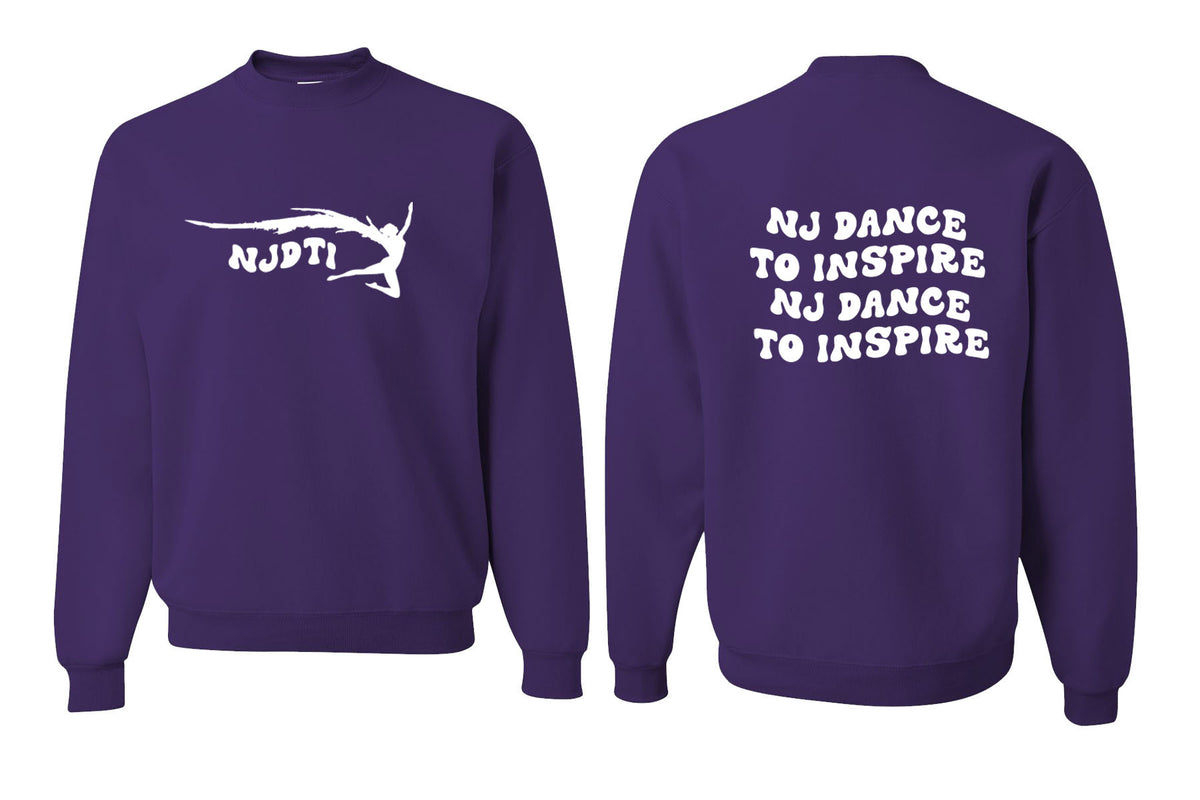 NJ Dance non hooded sweatshirt Design 12