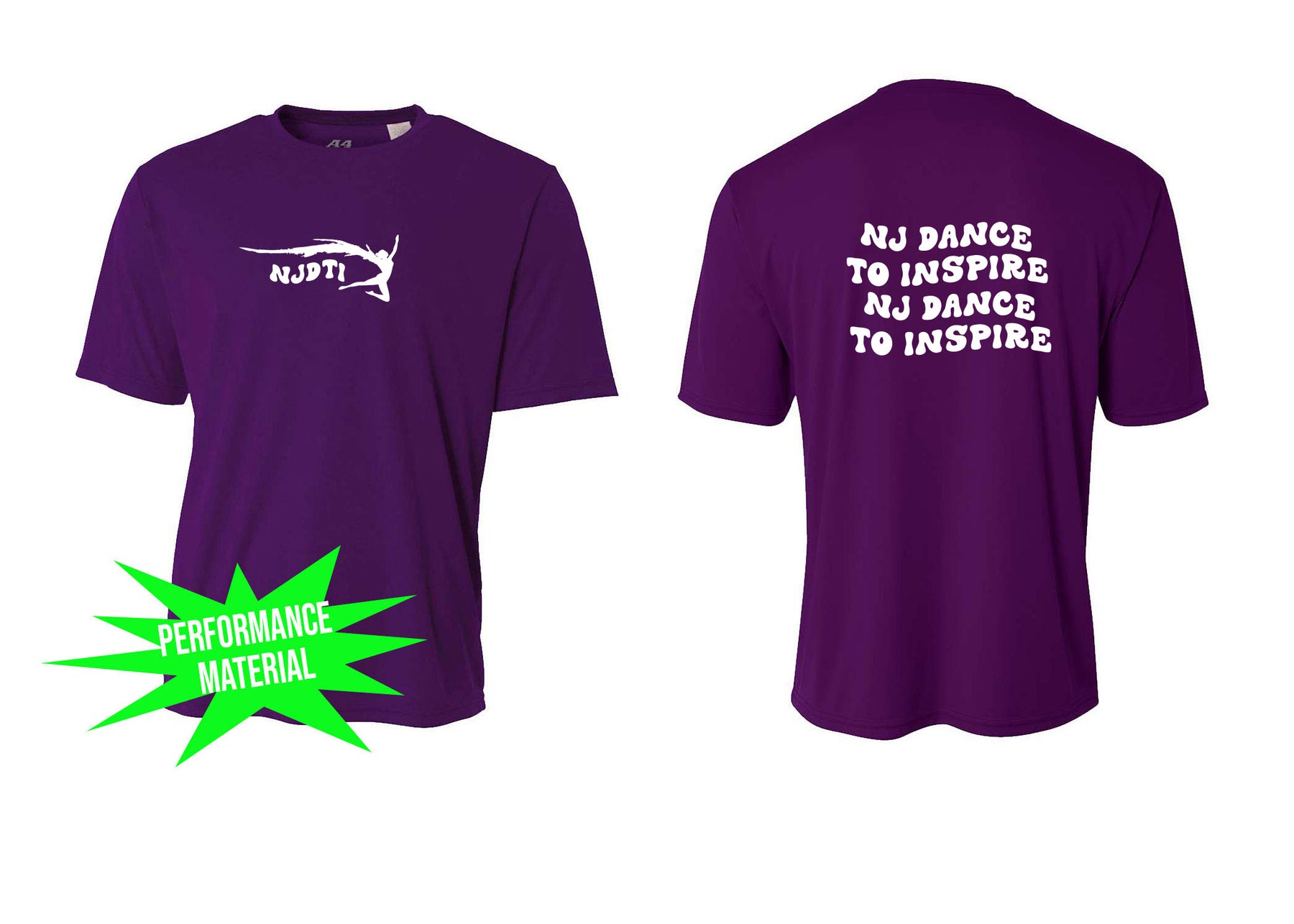 NJ Dance Performance Material Design 12 T-Shirt