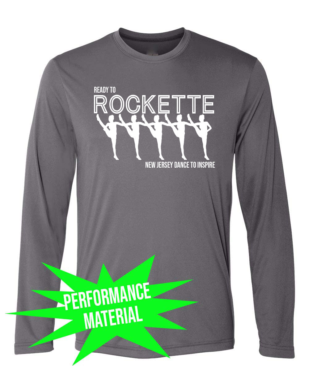NJ Dance Performance Material Long Sleeve Shirt Design 16