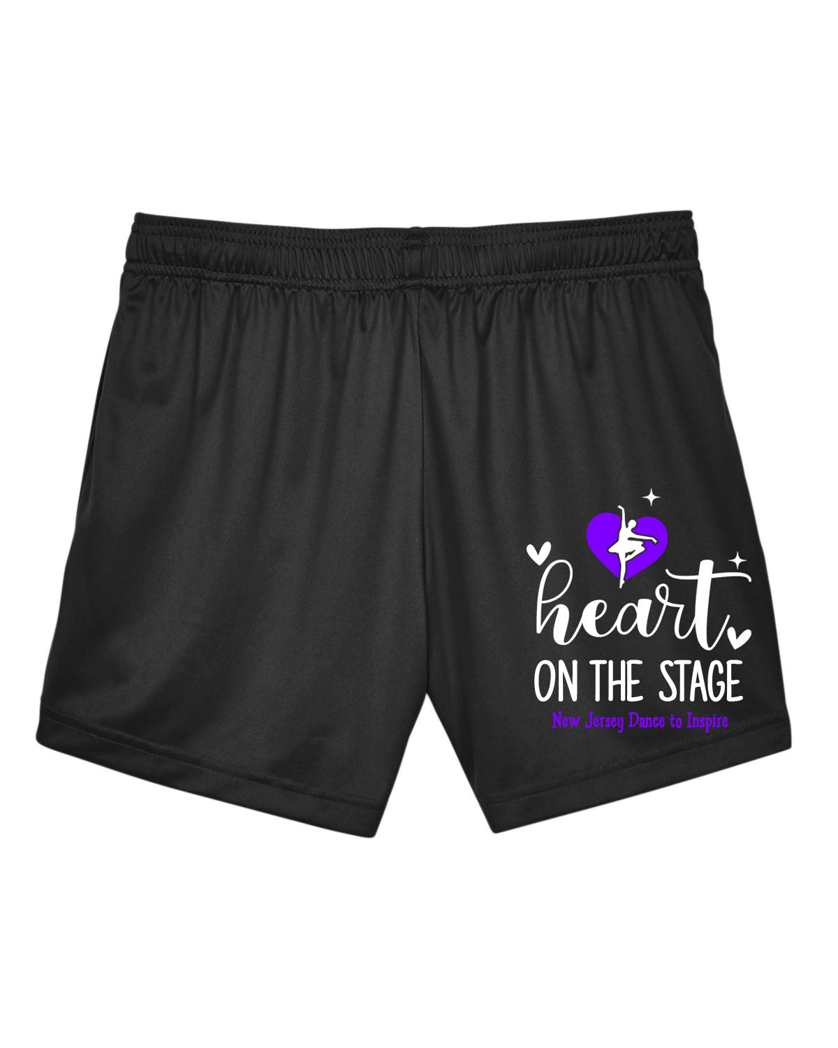 NJ Dance Ladies Performance Shorts Design 22