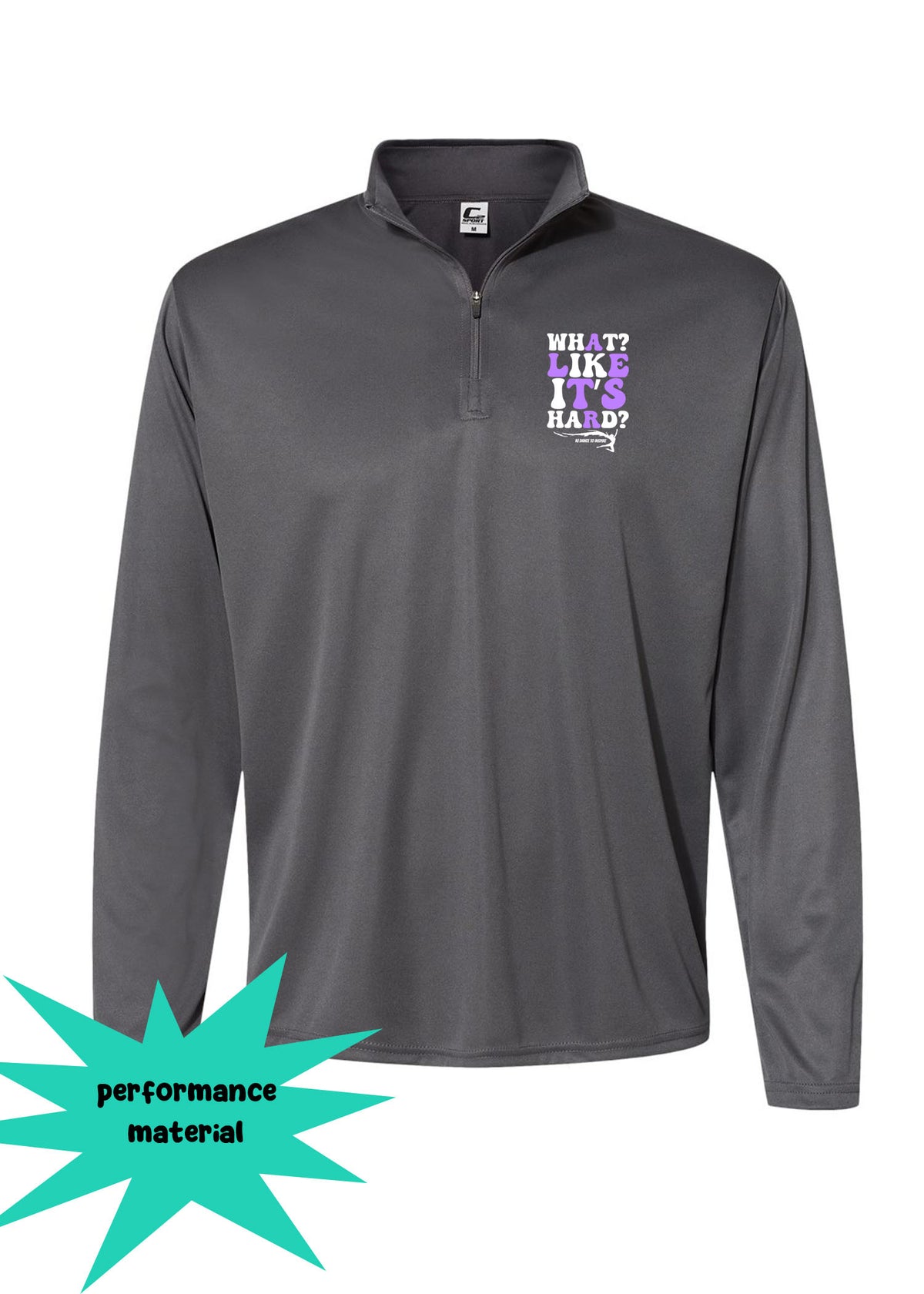 NJ Dance Quarter Zip Long Sleeve Design 23