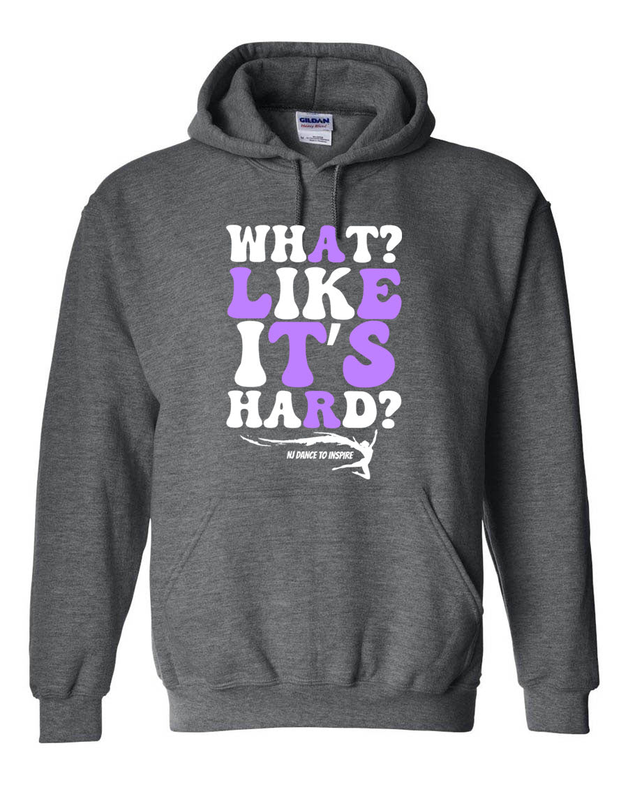 NJ Dance Hooded Sweatshirt Design 23