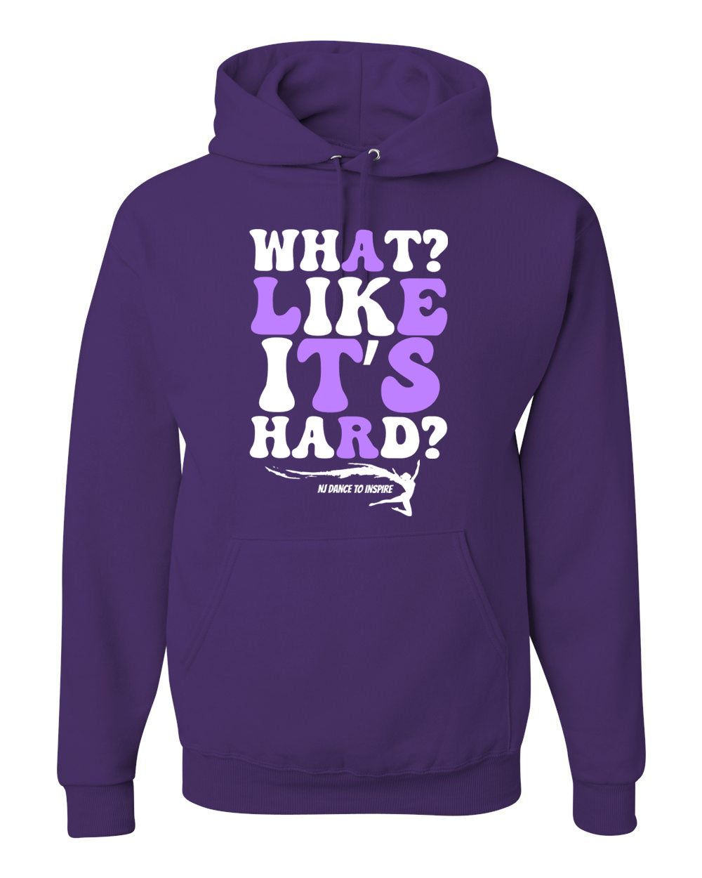 NJ Dance Hooded Sweatshirt Design 23