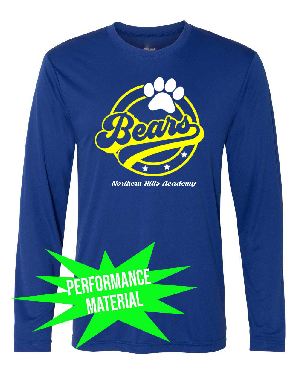 Northern Hills Performance Material Design 6 Long Sleeve Shirt