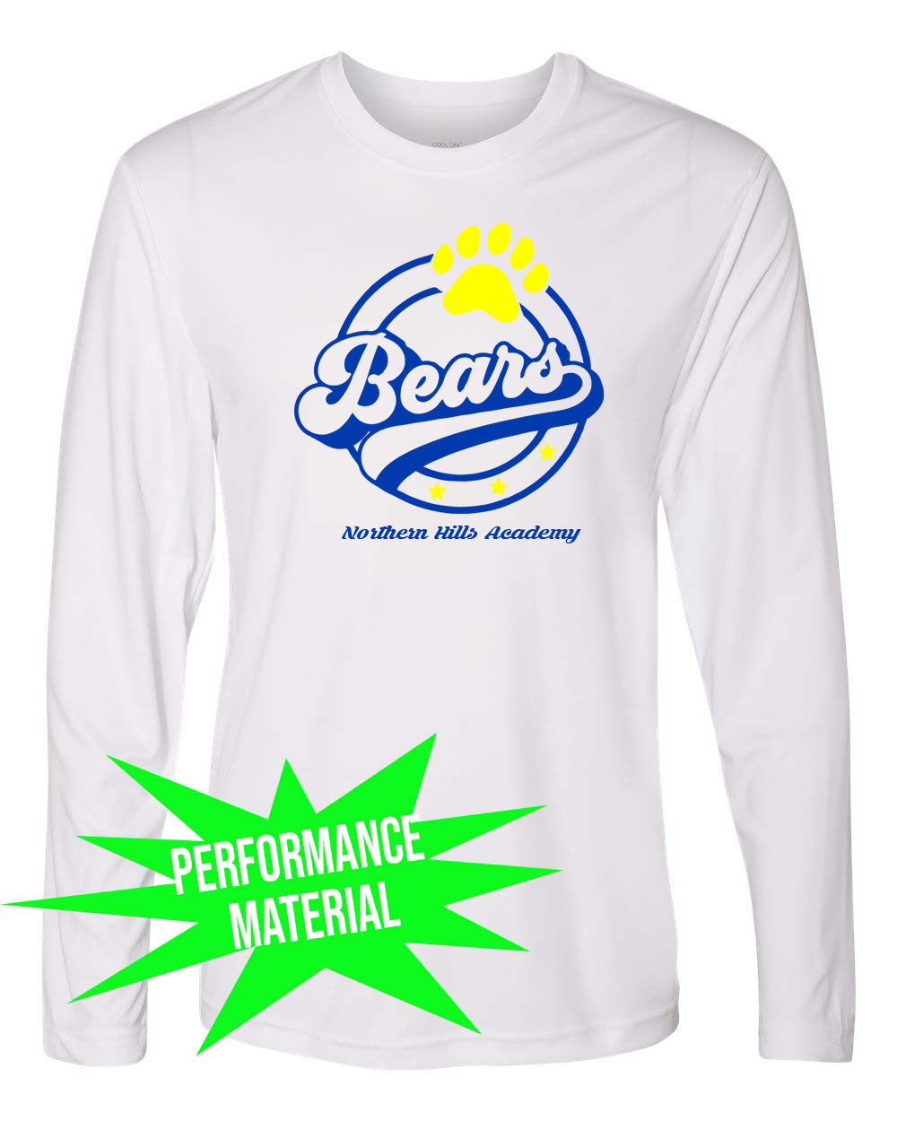 Northern Hills Performance Material Design 6 Long Sleeve Shirt