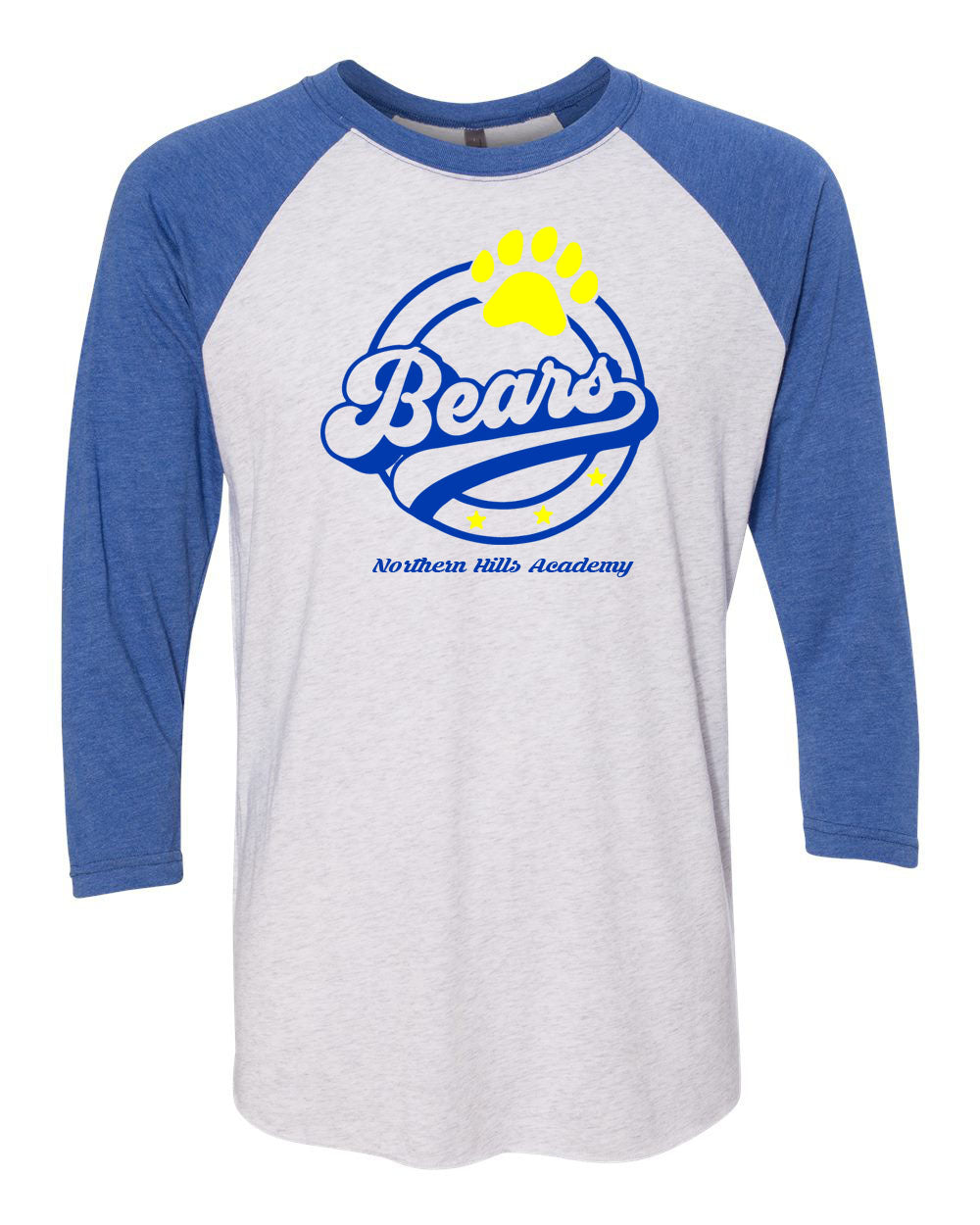 Northern Hills Design 6 raglan shirt
