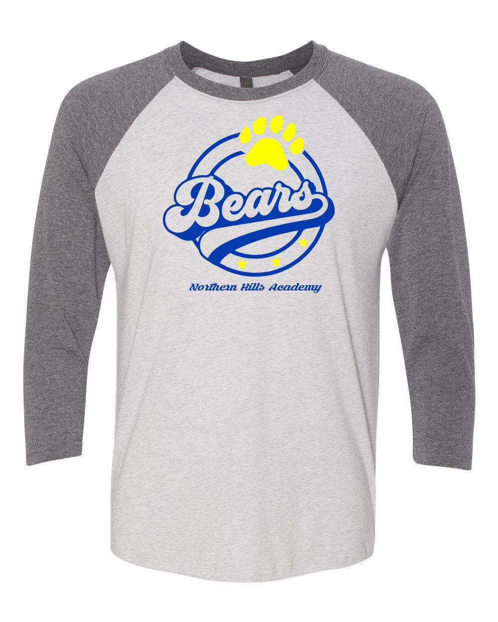 Northern Hills Design 6 raglan shirt