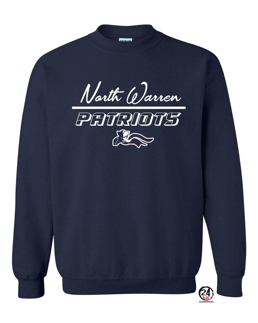 North Warren School Design 10 Non Hooded Sweatshirt
