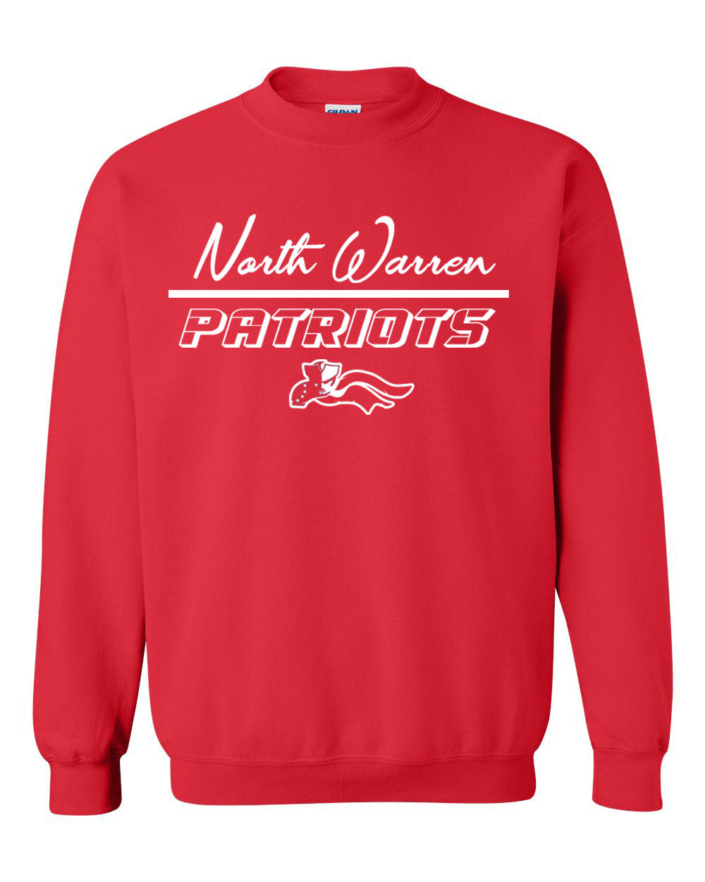North Warren School Design 10 Non Hooded Sweatshirt