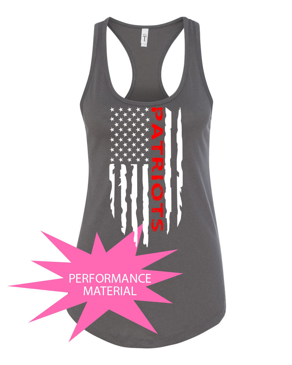 North Warren Design 11 Performance Racerback Tank Top