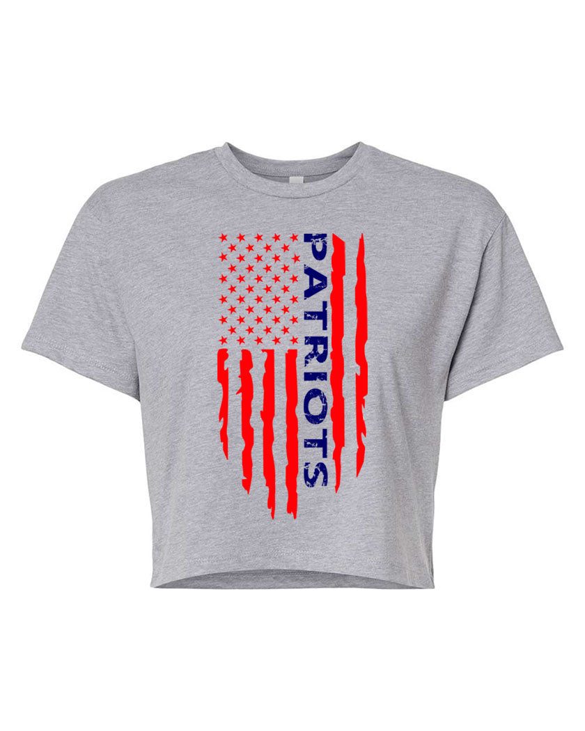 North Warren School Design 11 Crop Top