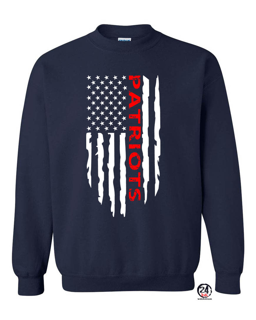 North Warren School Design 11 Non Hooded Sweatshirt