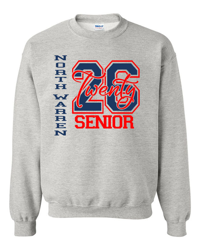 North Warren non hooded sweatshirt Design 16