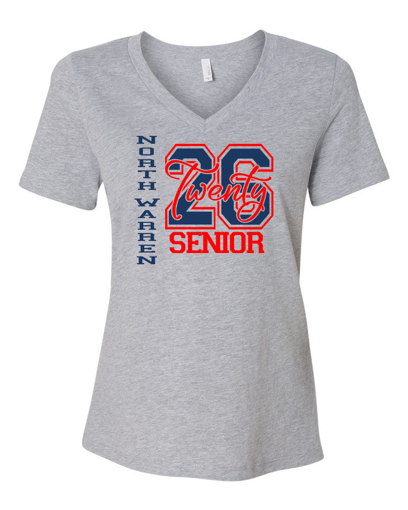 North Warren V-neck T-Shirt Design 16