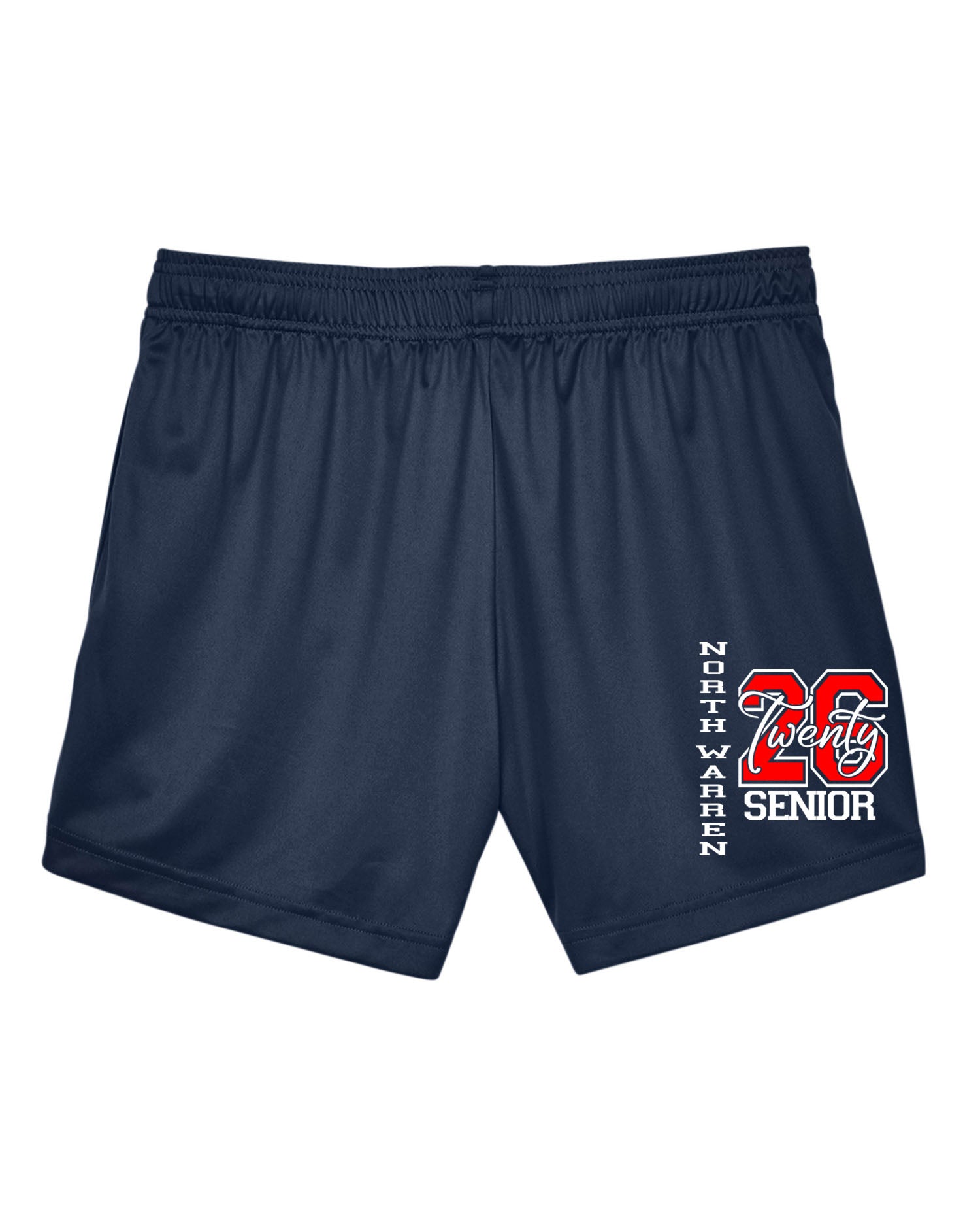 North Warren Ladies Performance Shorts Design 16