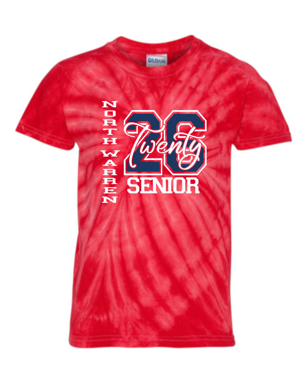 North Warren Tie Dye t-shirt Design 16