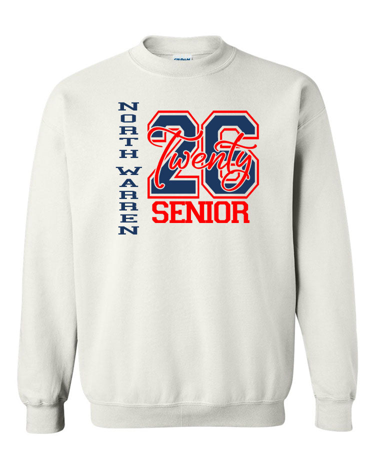 North Warren non hooded sweatshirt Design 16