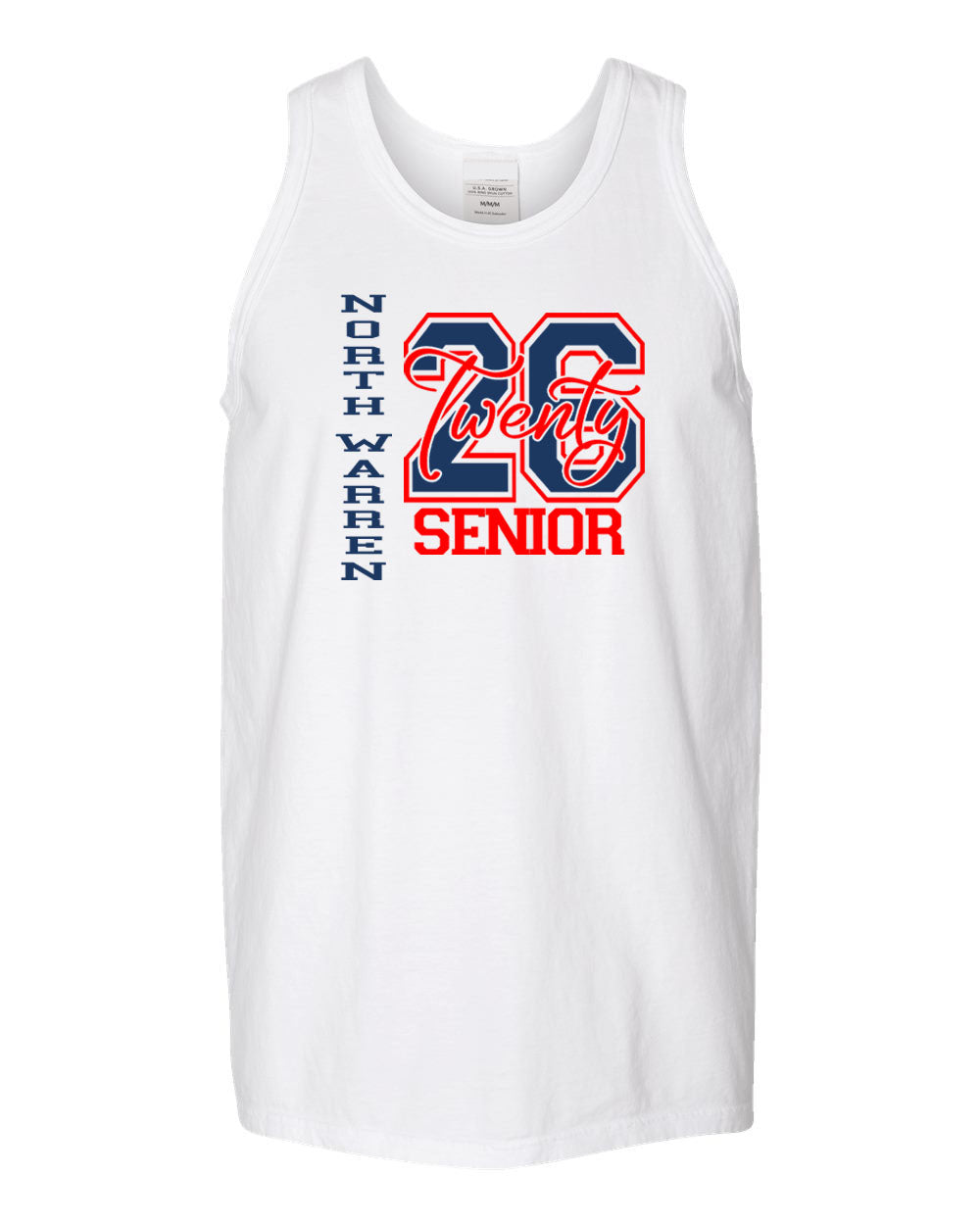 North Warren Muscle Tank Top design 16