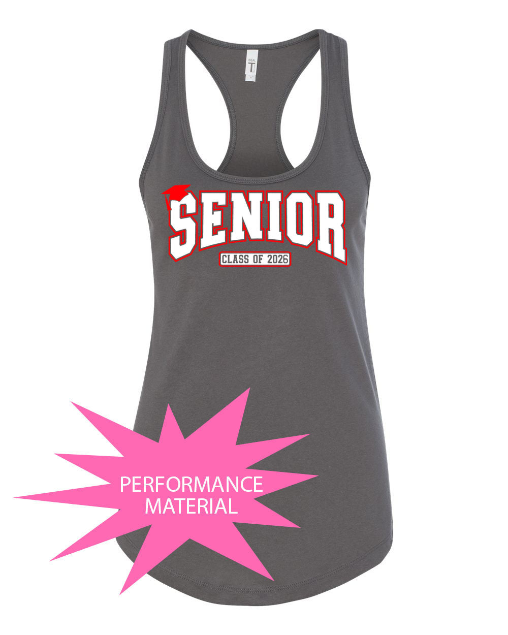 North Warren Performance Racerback Tank Top Design 26